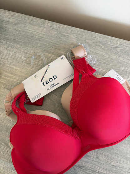 IZOD pack of 2 full figure bras | 38/85 C
