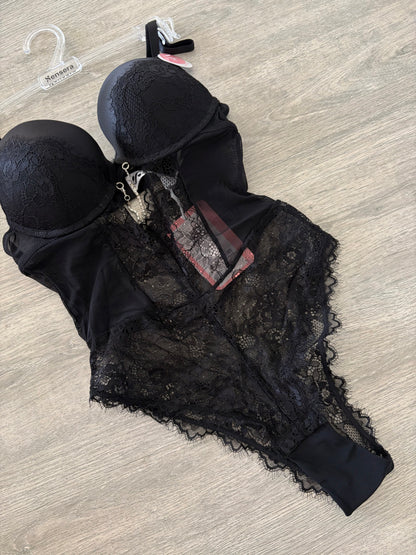 Sensera push up lace bodysuit