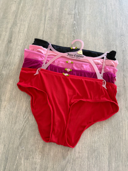 Juicy couture pack of 5 super soft panties