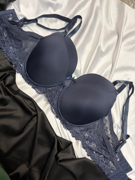 Navy light push up bra | 38/85 C