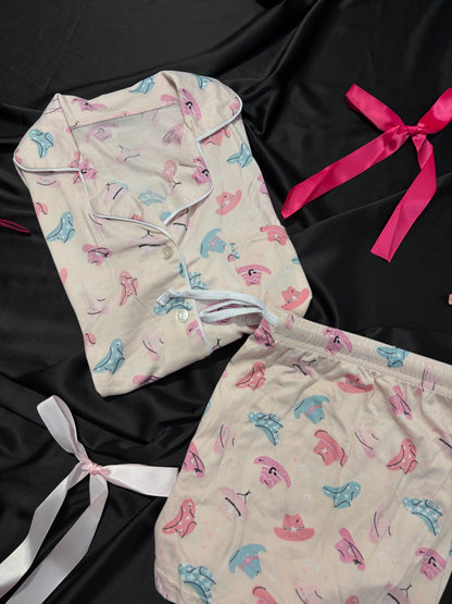 Cozy couture cotton PJ set | M & L
