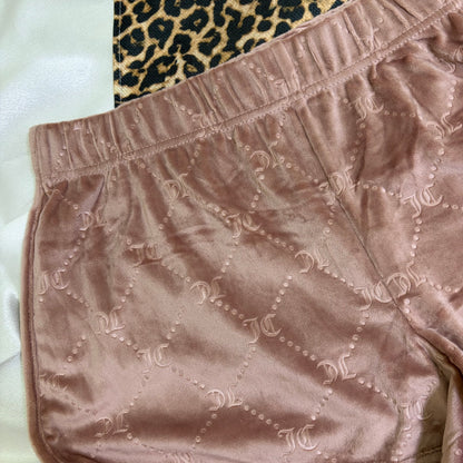 Juicy couture velvet short | L