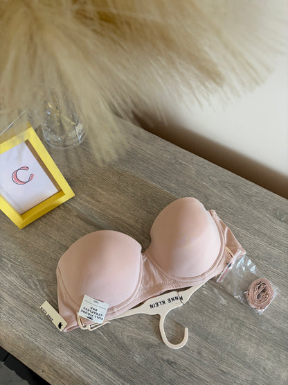 Anne klein strapless light push up bra
