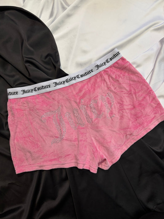 Juicy couture velvet short | L