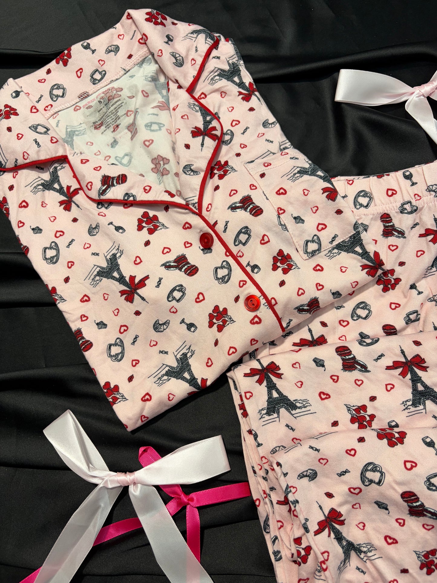 Paris dreams super soft cotton PJ set | S