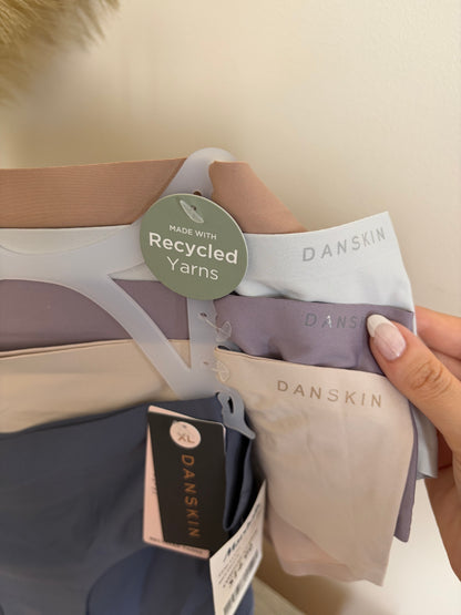 Danskin pack of 5 high waisted laser cut panties | XL