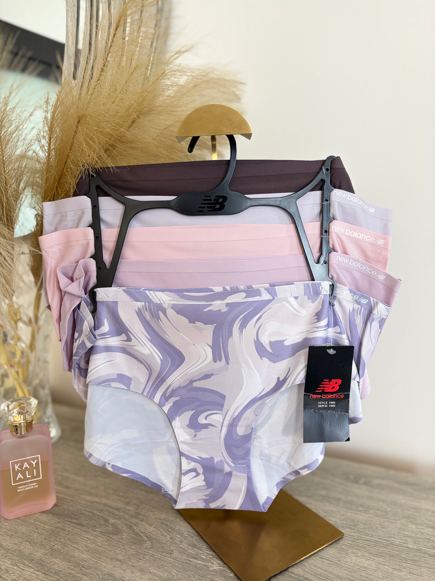 New balance pack of 5 laser cut panties | XL