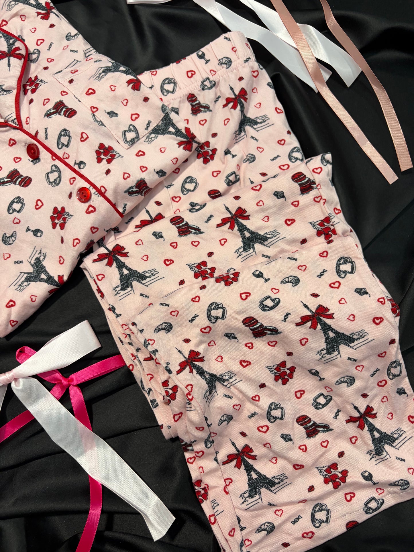 Paris dreams super soft cotton PJ set | S