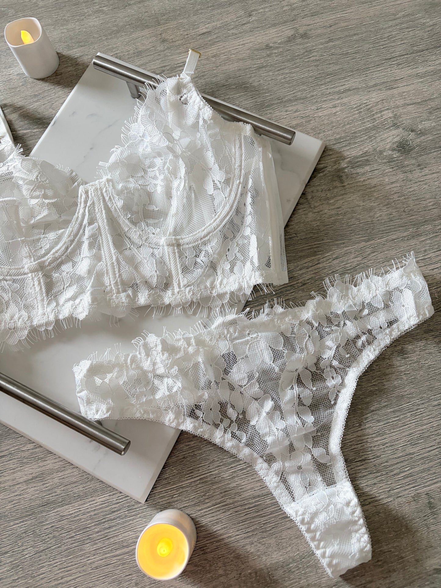 White Lace lingerie set