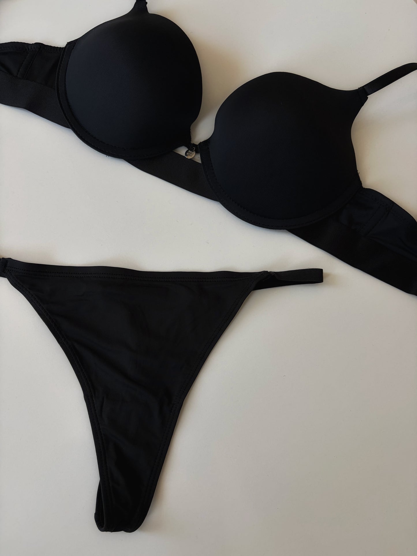 Steve madden push up bra set + thong