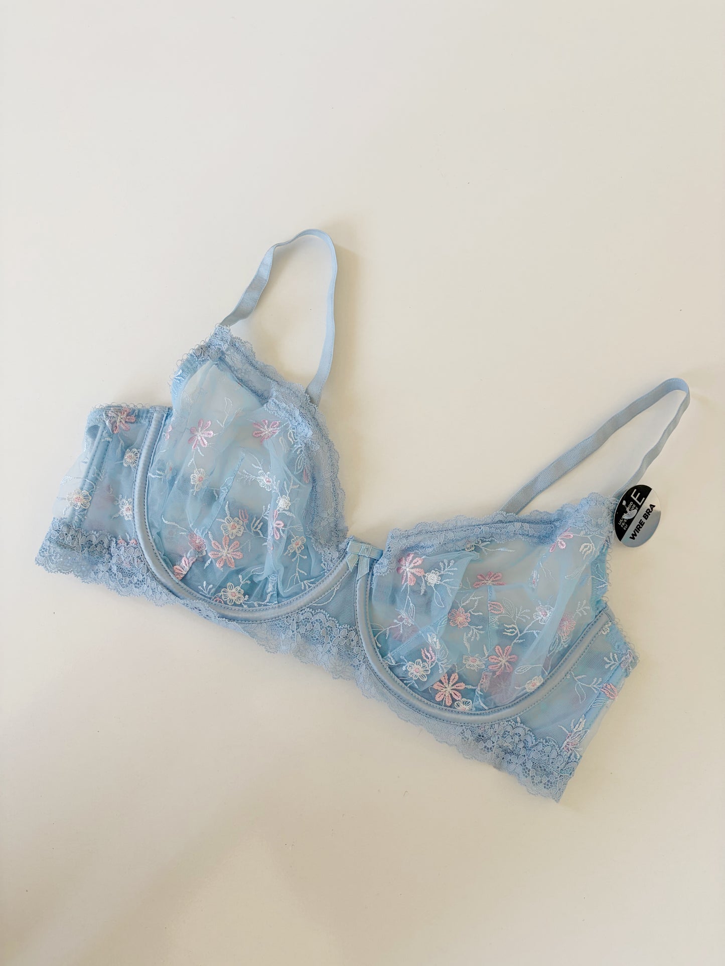 Censored unlined bra