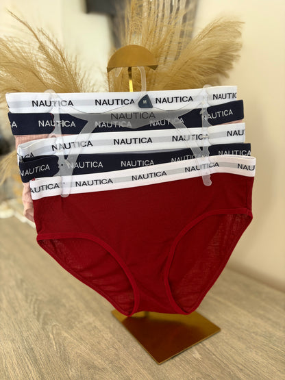 Nautica pack of 5 cotton panties | M