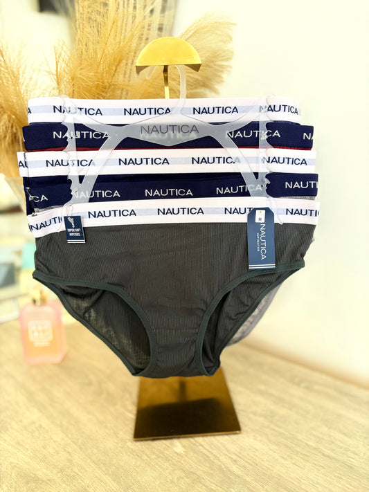 Nautica pack of 5 cotton panties