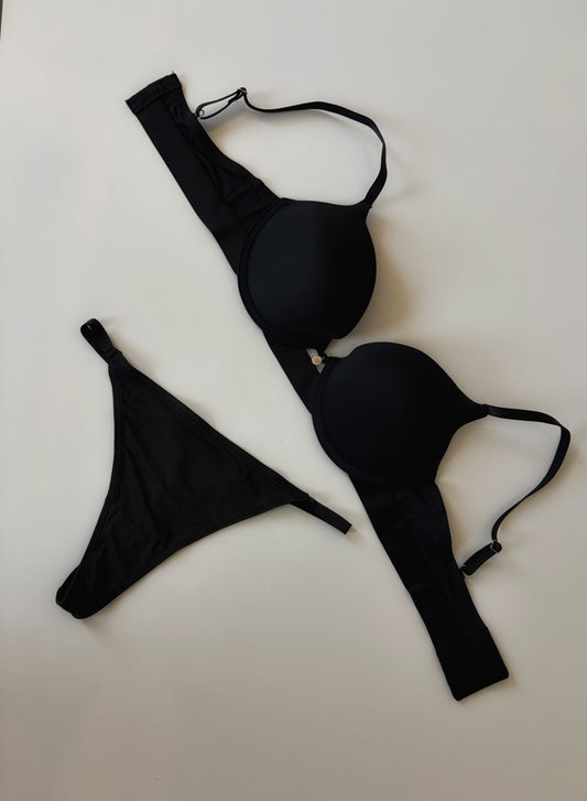 Steve madden push up bra set + thong