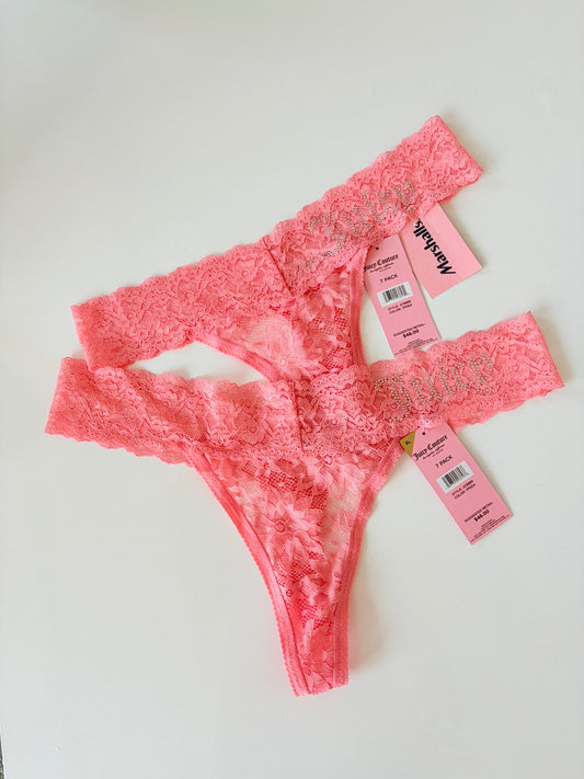 Juicy couture lace thong