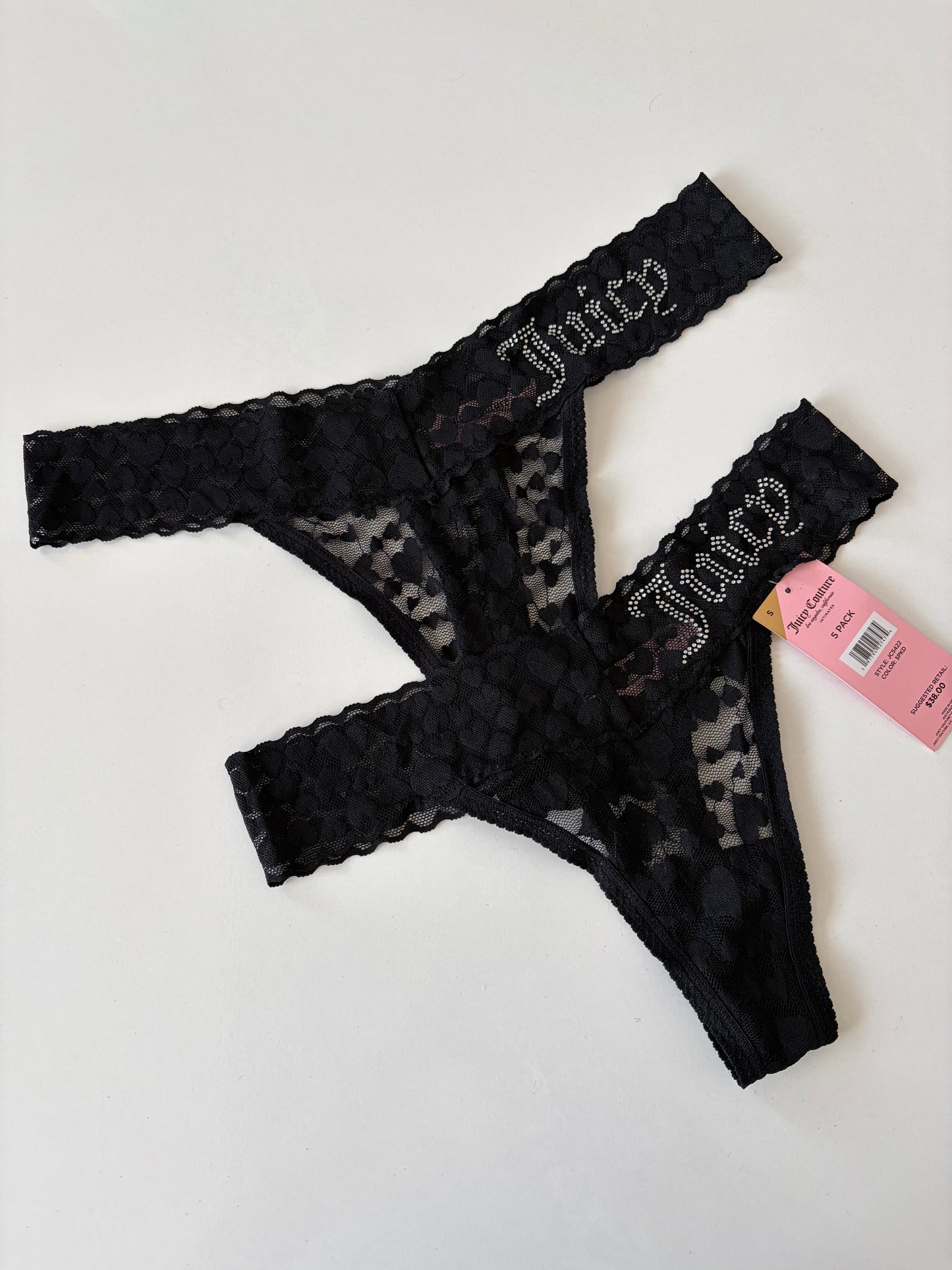 Juicy couture heart print