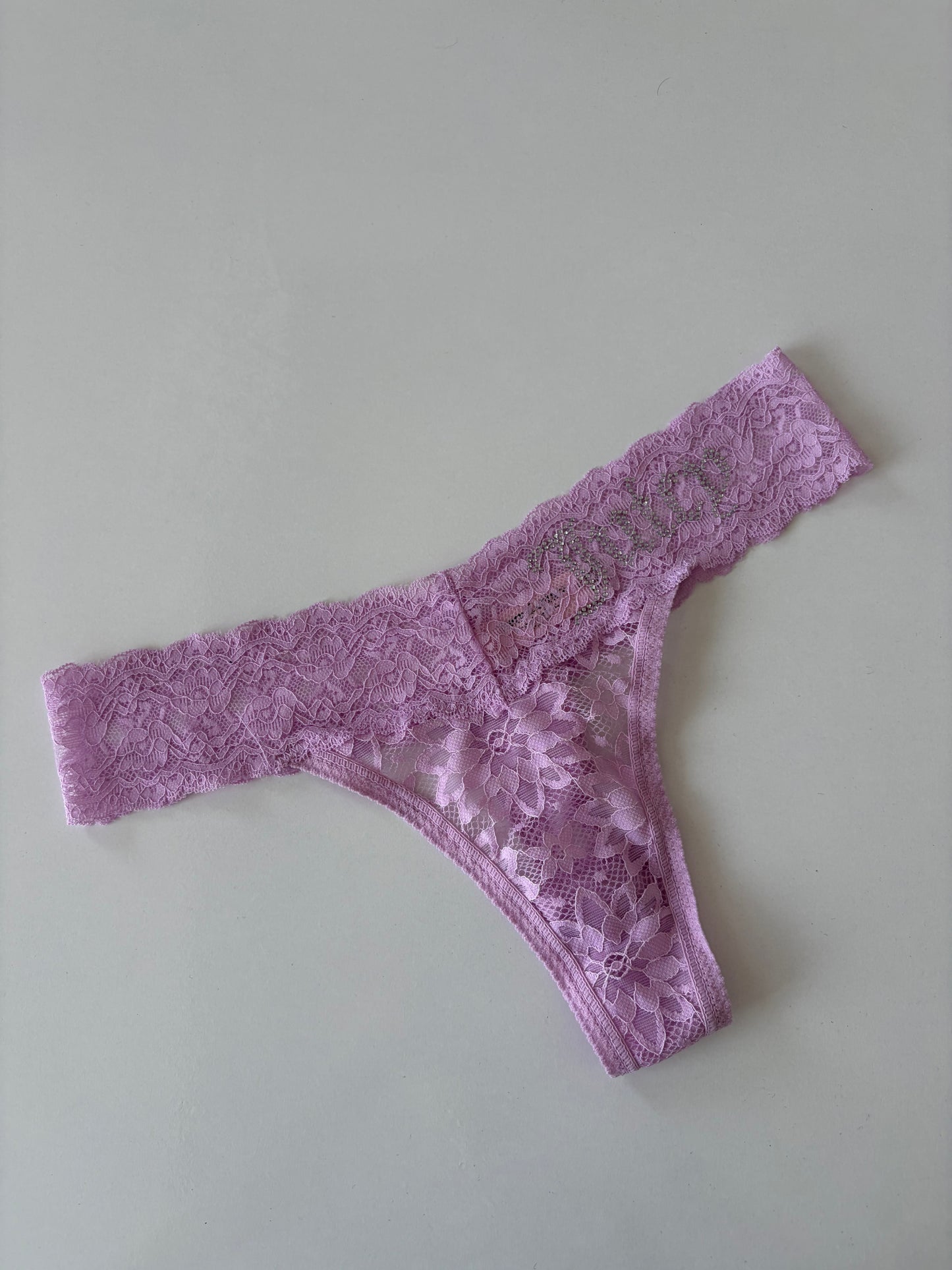 Juicy couture lace thong