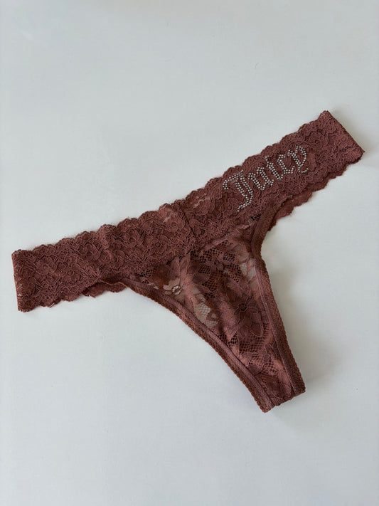Juicy couture lace thong | L