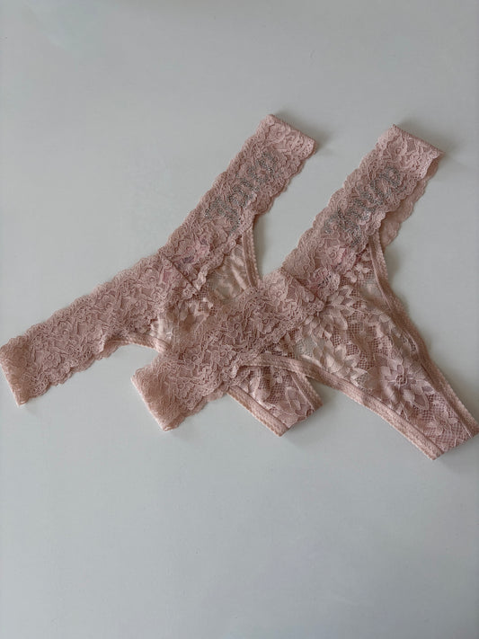 Juicy couture lace thong | L