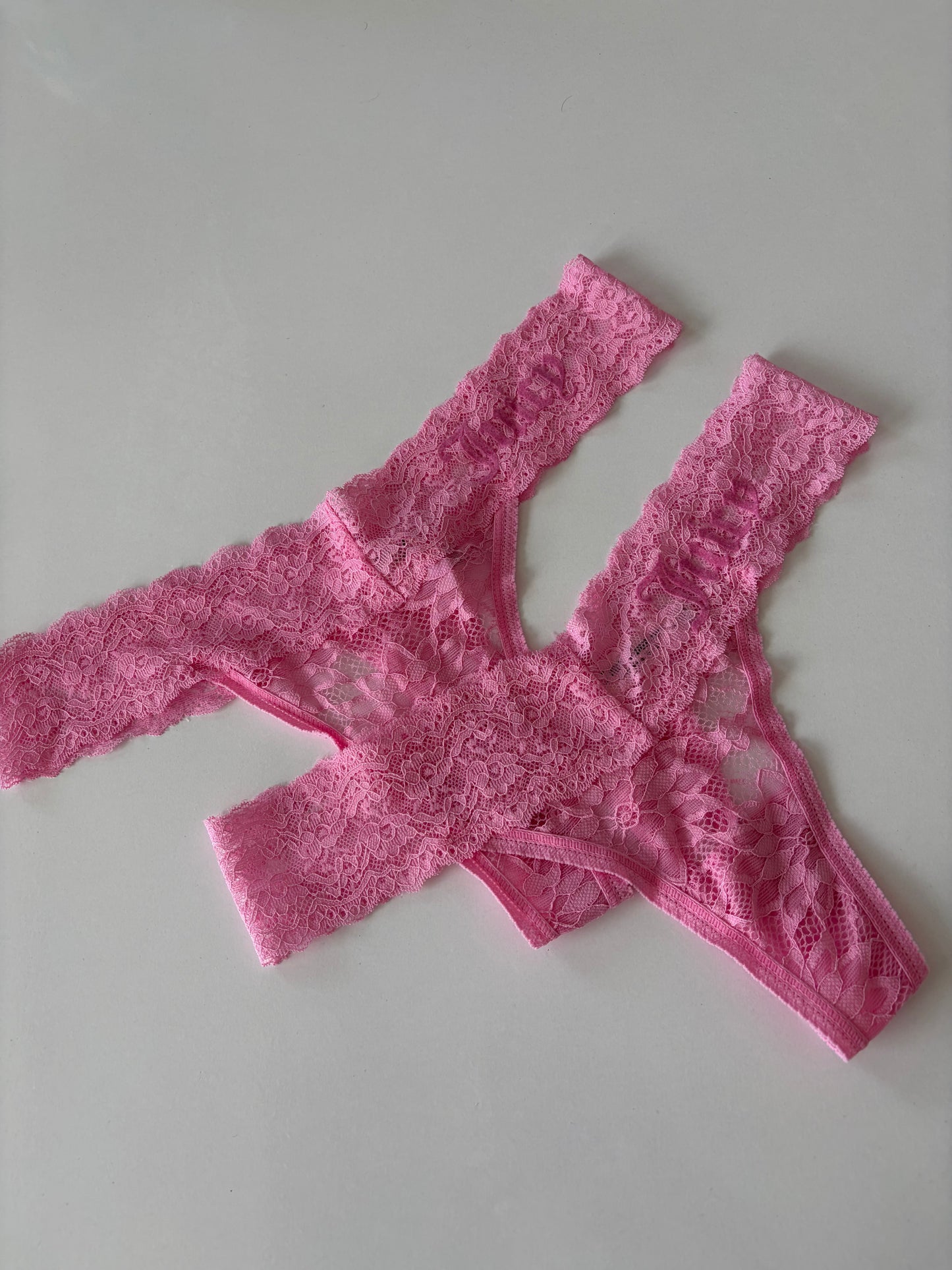 Juicy couture lace thong velvet print | M