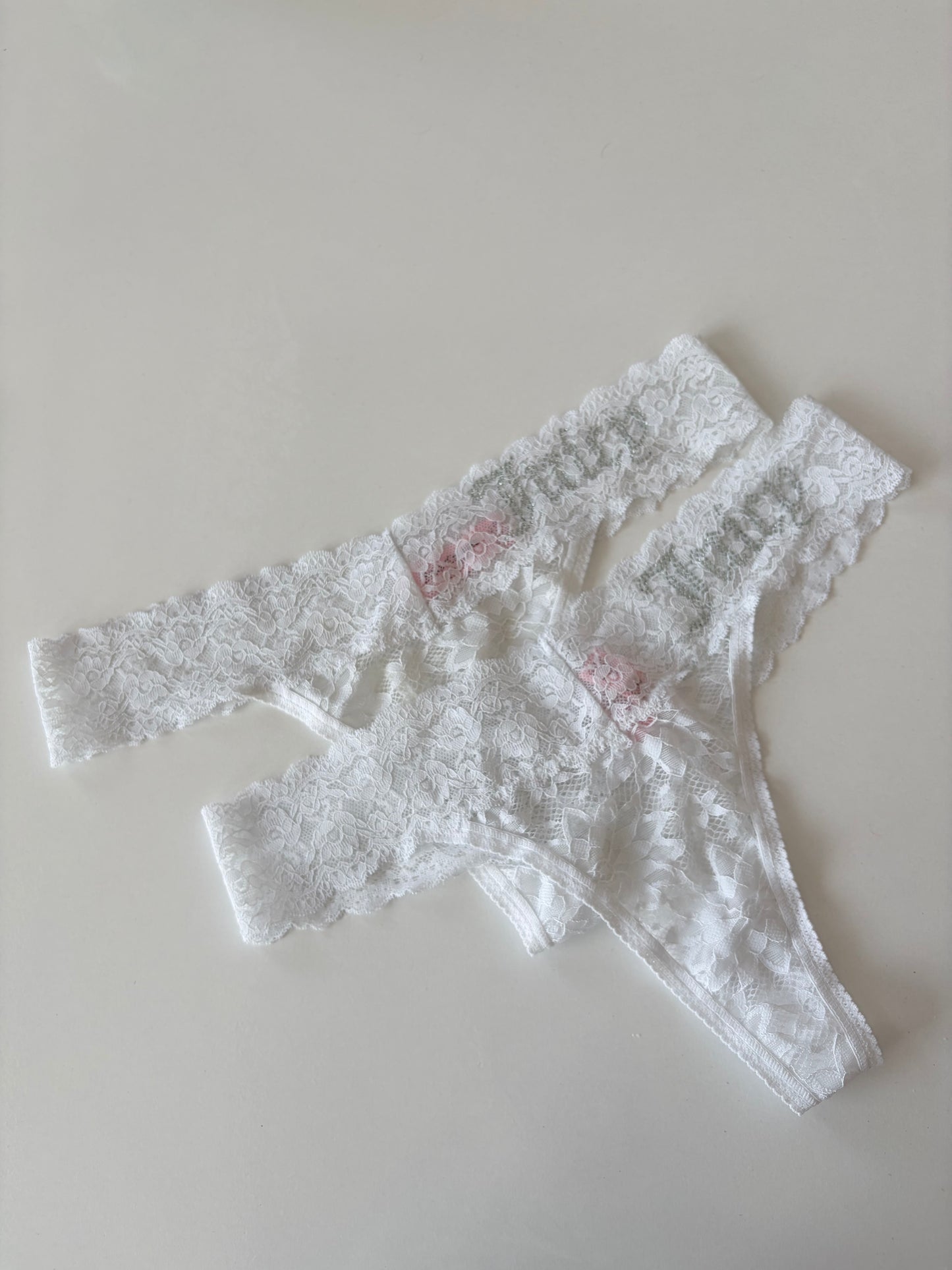 Juicy couture lace thong