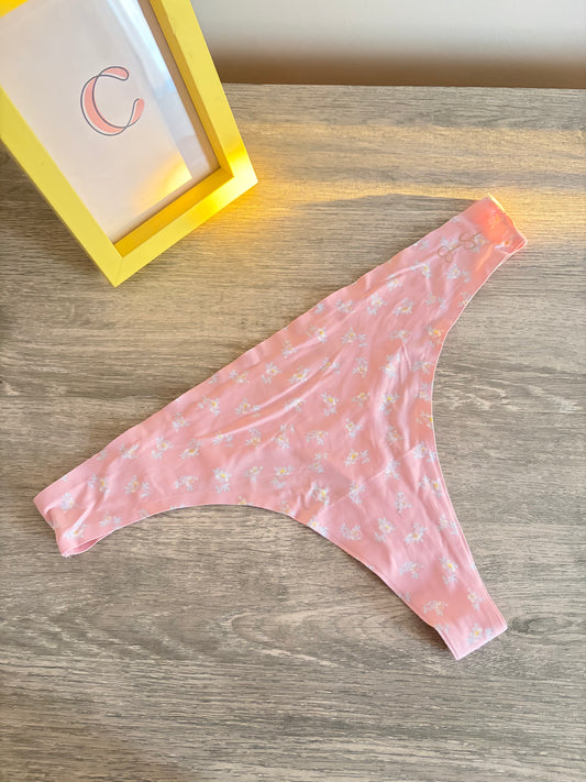 Jessica Simpson laser cut thong