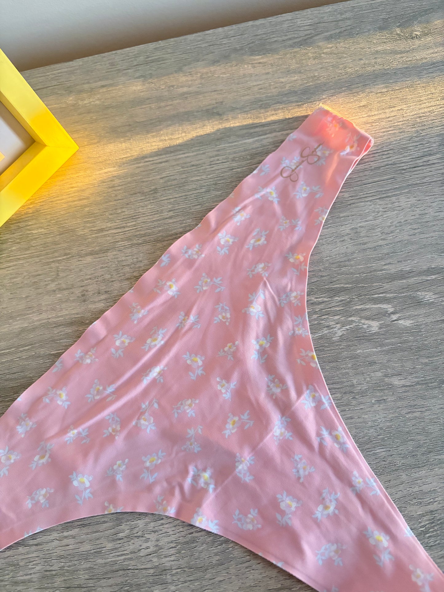 Jessica Simpson laser cut thong