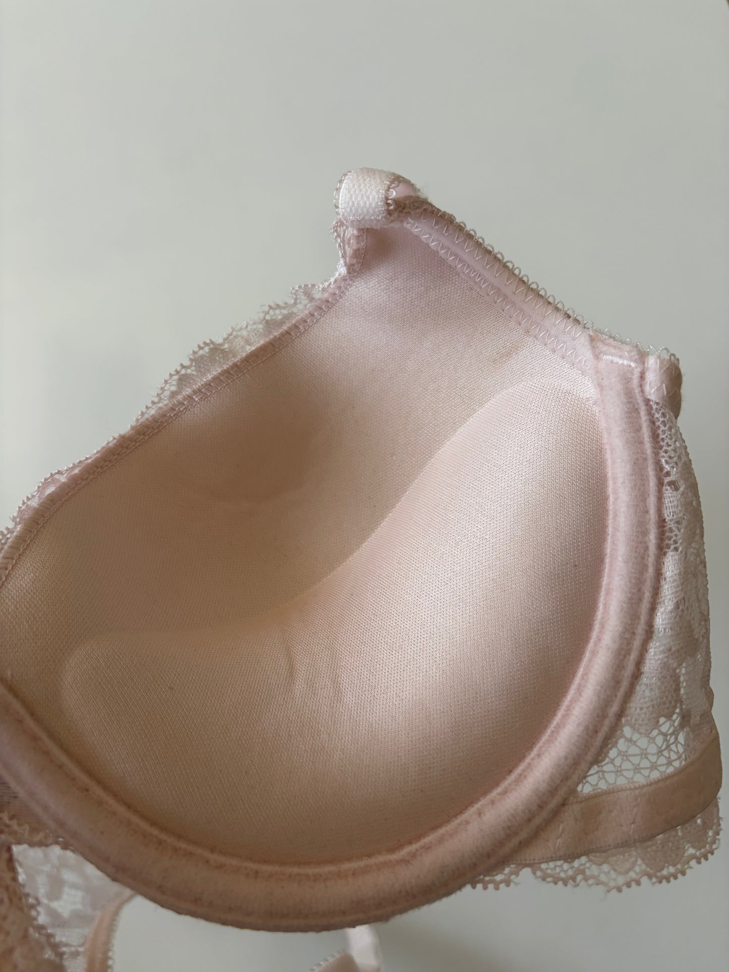 Jessica Simpson set push up bra + laser cut thong