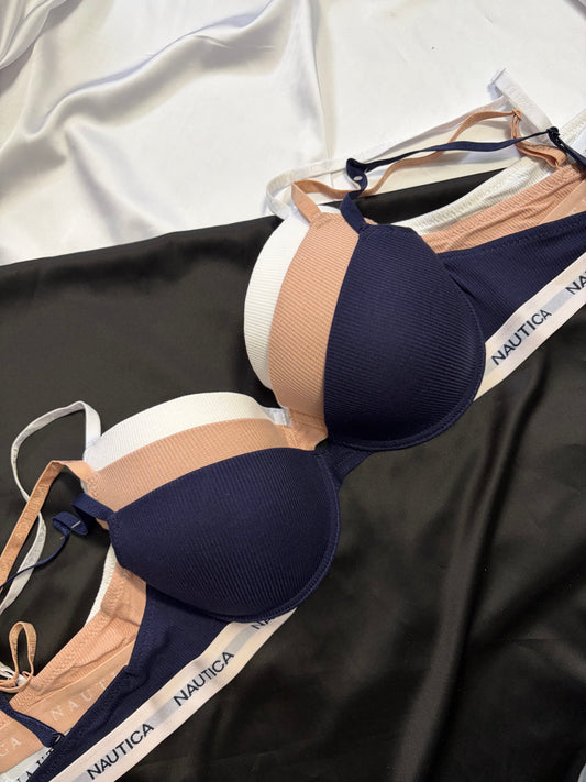 Nautica pack of 3 bras | 36/80 C