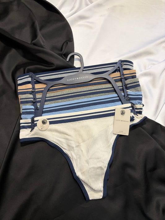Lucky brand pack of 5 thongs