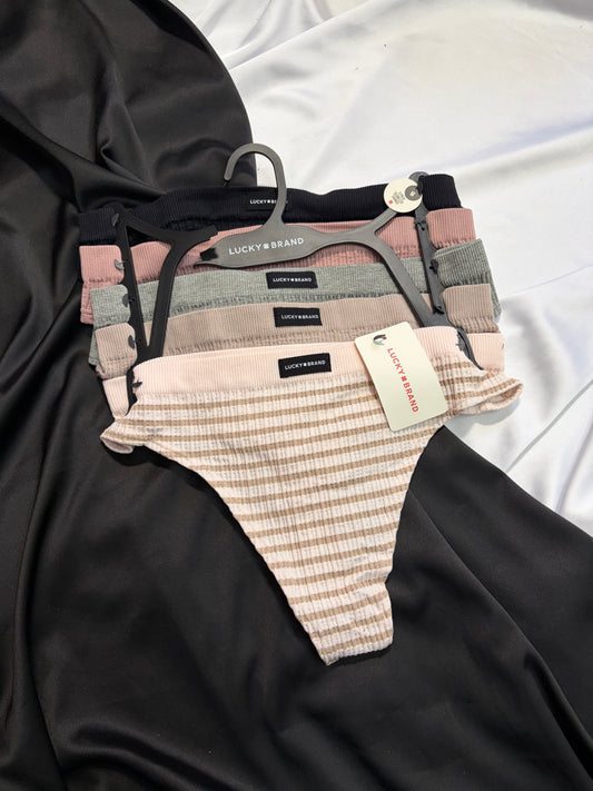 Lucky brand pack of 5 thongs