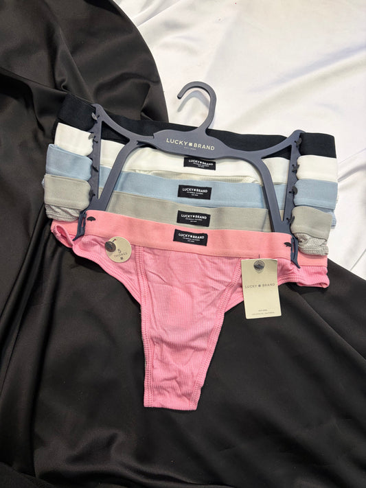 Lucky brand pack of 5 thongs | S