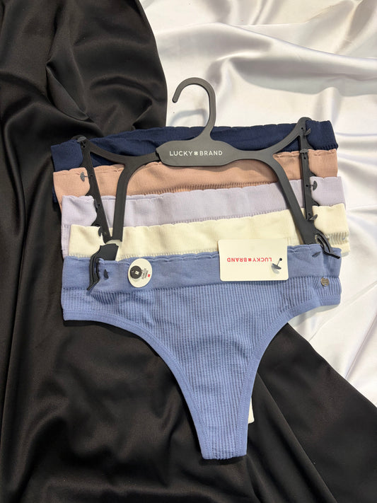 Lucky brand pack of 5 thongs