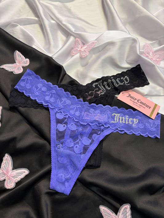 Juicy couture thong set | S