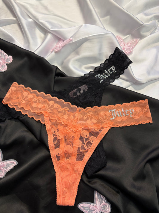 Juicy couture thong set | M