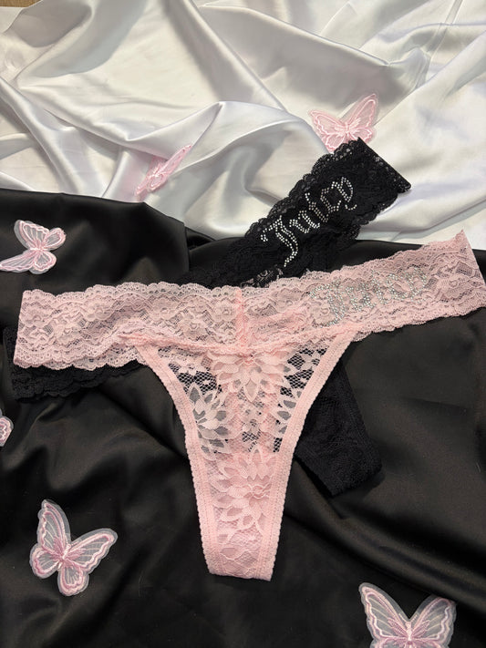 Juicy couture thong set | L