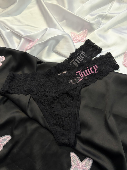 Juicy couture thong set | L