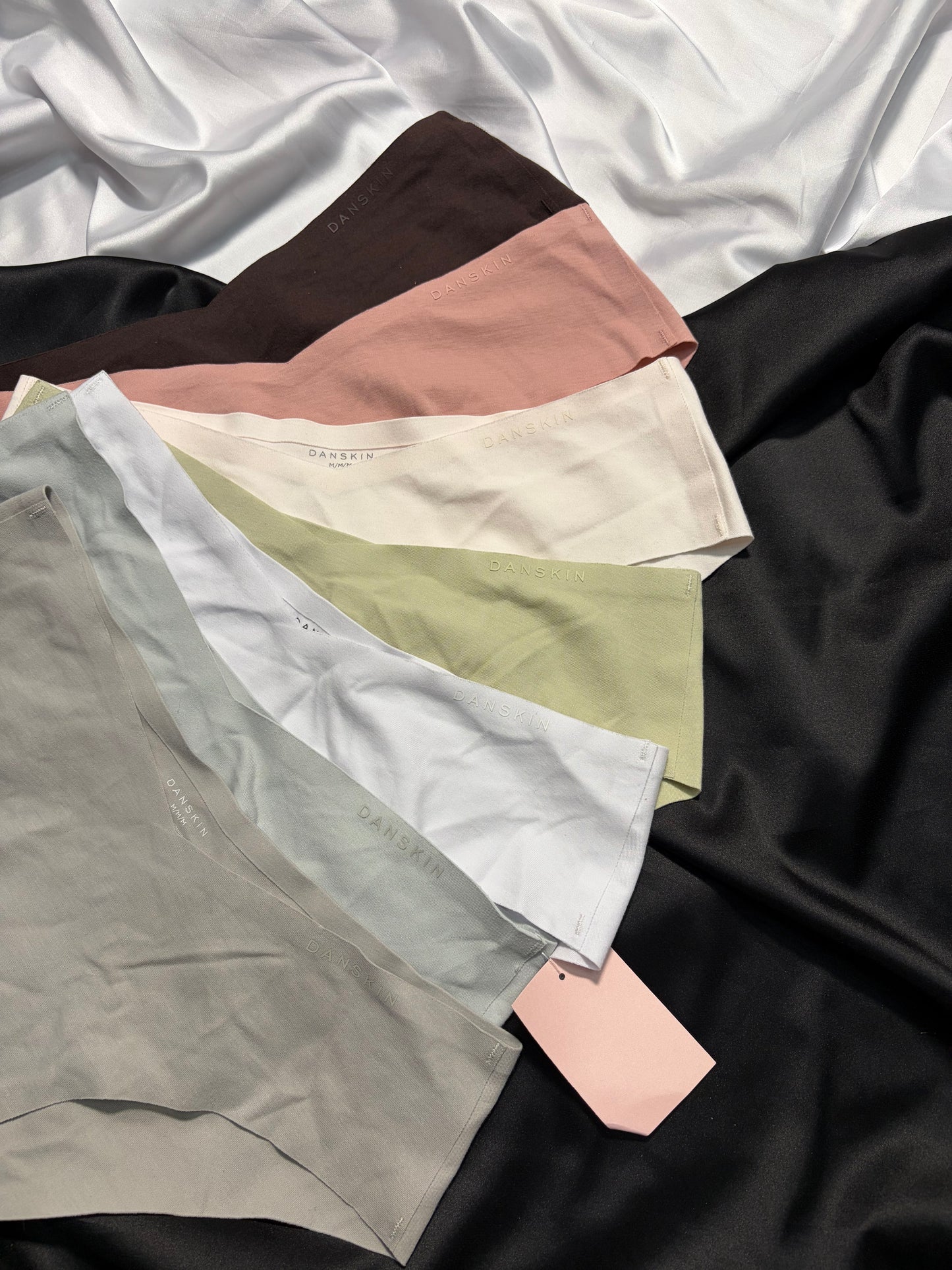 Danskin laser cut cotton pack of 7 | M