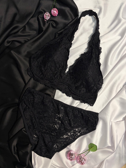 Marilyn monroe lace bralette set | L