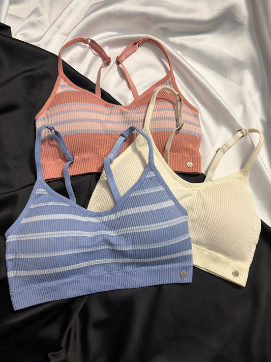 Lucky brand pack of 3 bralettes | S