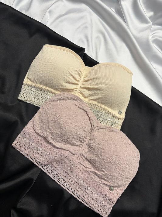 Lucky brand crop cut set | S