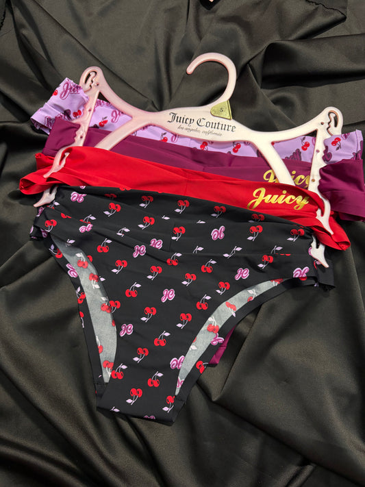 Juicy couture pack of 4 no show panties | S