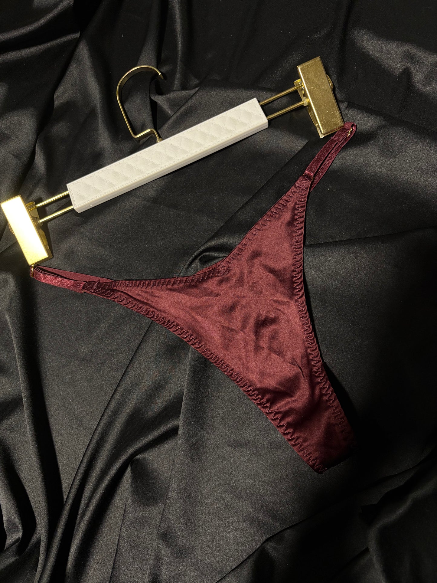 Fredricks of Hollywood like water silk thong
