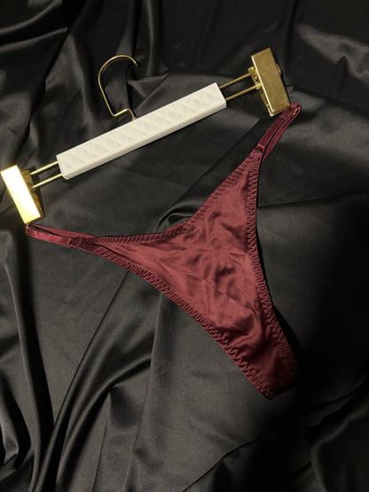 Fredricks of Hollywood like water silk thong
