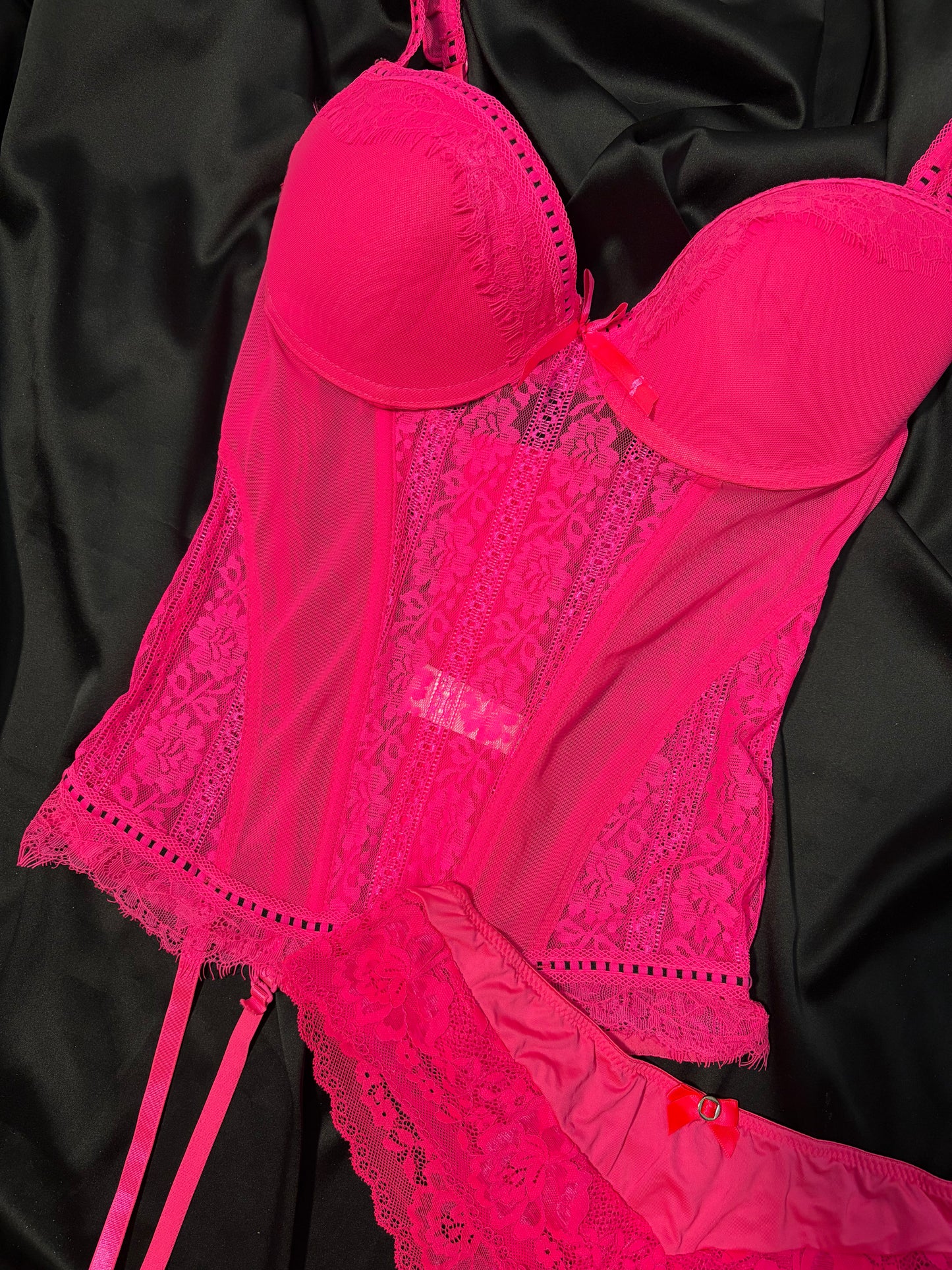Lingerie set corset + panty | 36/80 D