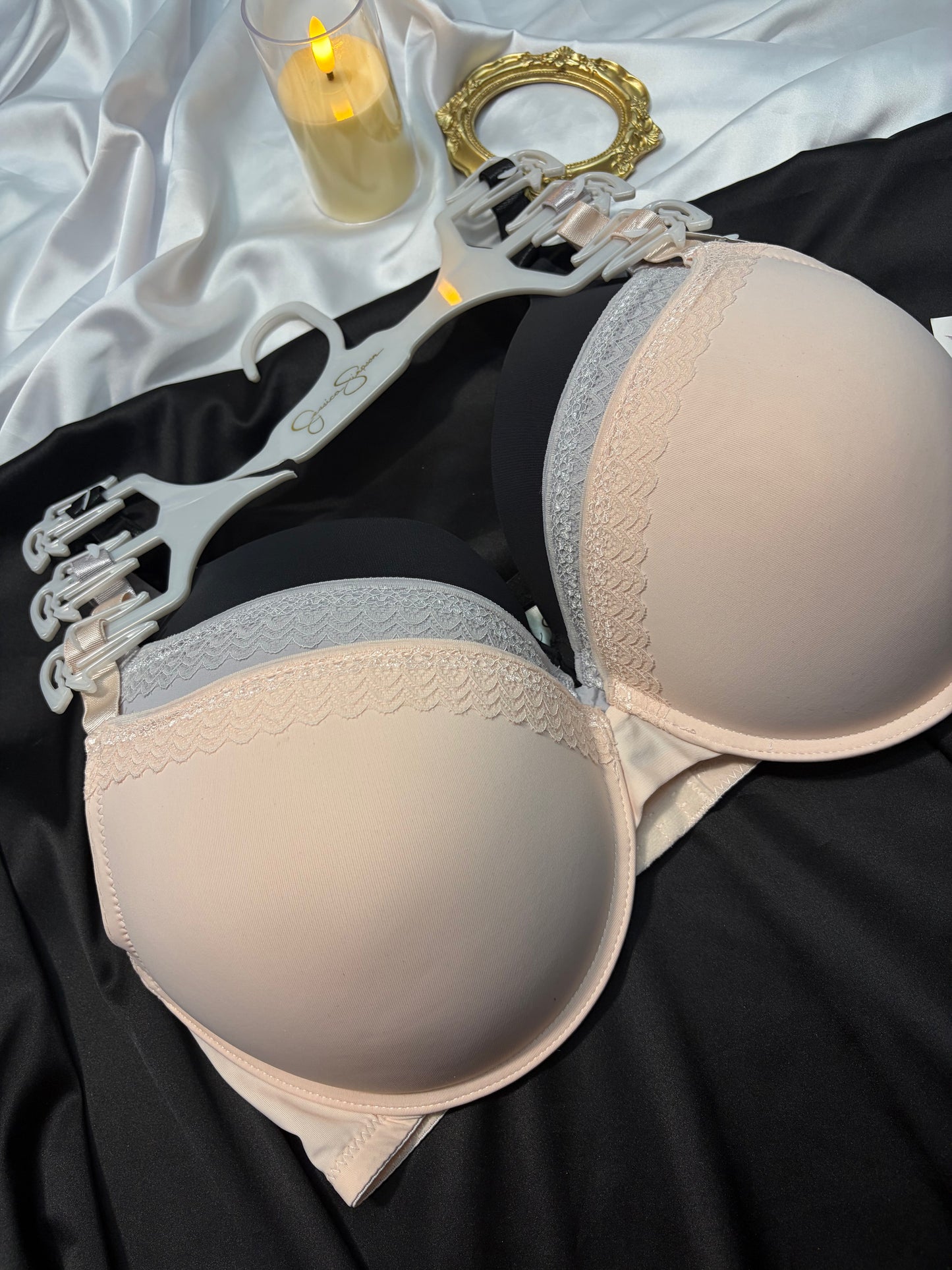 Jessica simpson pack of 3 light push up bras