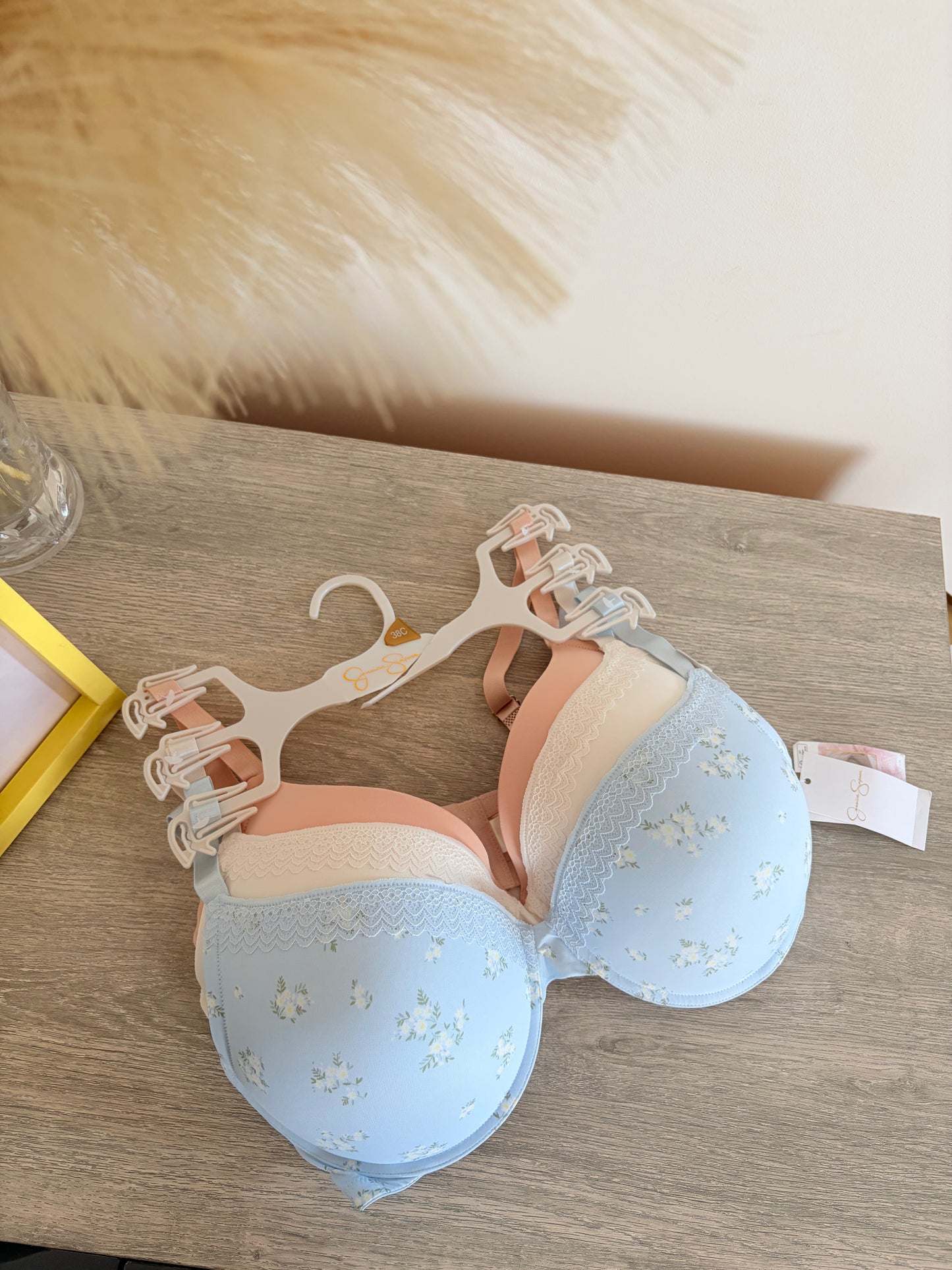 Jessica Simpson pack of 3 light push up bras | 38/85 C