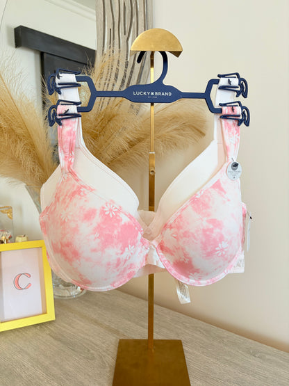 Lucky brand pack of 2 full figure cotton bras | 38/85 D