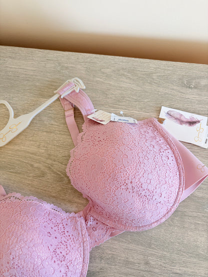 Jessica Simpson bra with laser cut bands